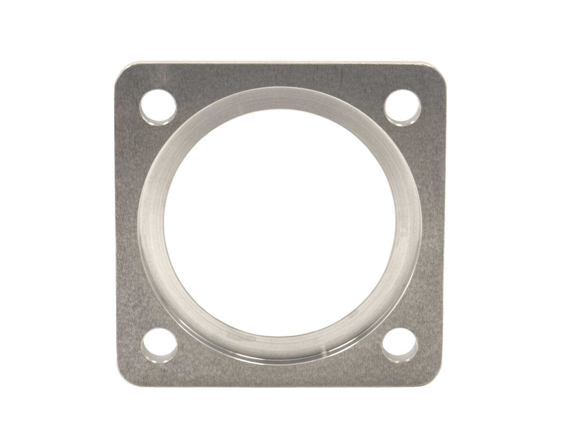 Brida rectangular DN 75 125 x 125 mm aluminio con conexión de brida ...